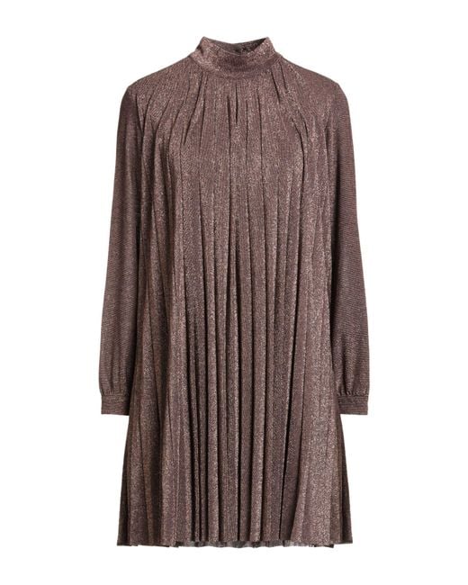CROCHÈ Gray Mini Dress