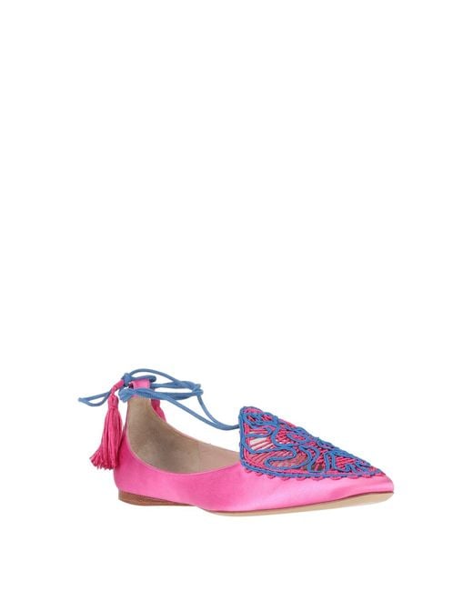 Ballerine di Giorgio Armani in Pink