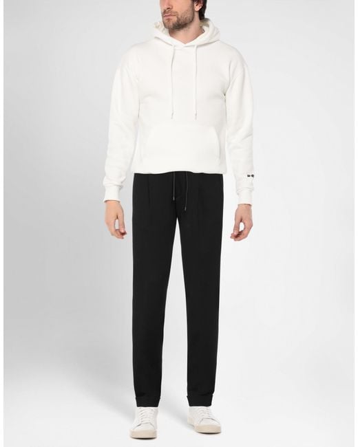 Michael Coal Black Trouser for men