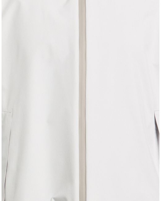 Herno White Jacket Polyester for men