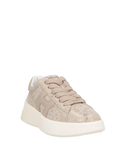 Hogan Natural Sneakers Leather