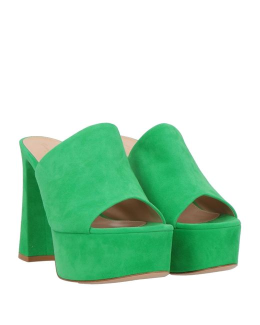 Gianvito Rossi Green Sandals