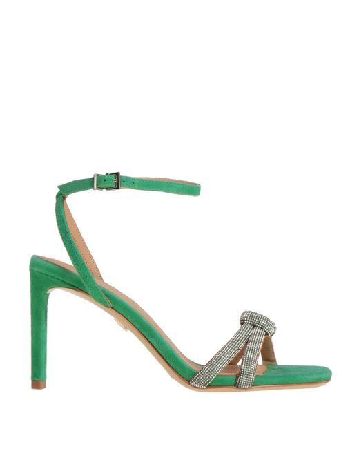 Lola Cruz Green Sandals