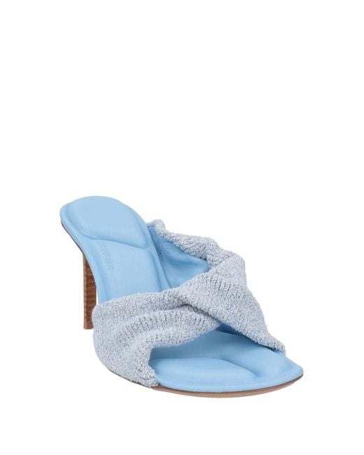 Jacquemus Blue Sandals