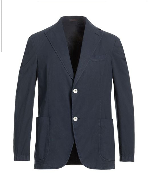 The Gigi Blue Midnight Blazer Cotton, Elastane for men