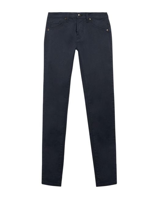 Roy Rogers Blue Midnight Pants Cotton, Elastane