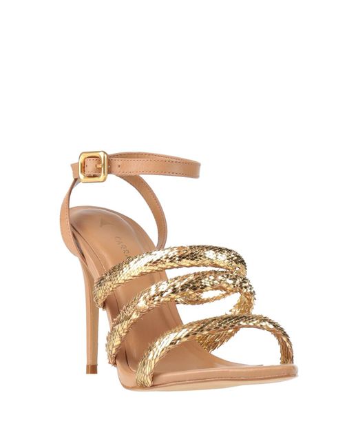 Carrano Metallic Sandals Leather