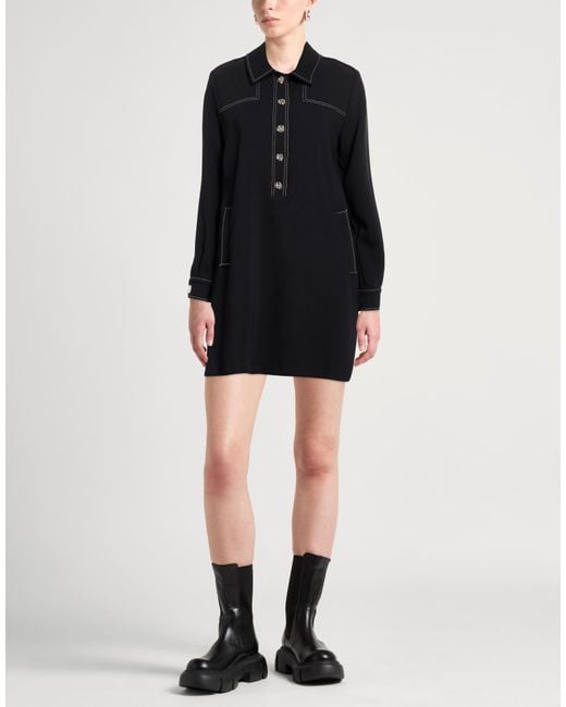 Suncoo Black Mini Dress