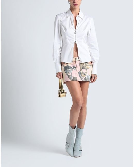 Vivienne Westwood Pink Denim Skirt