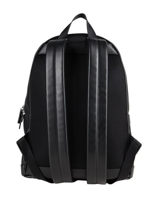 Michael Kors Black Backpack Leather for men