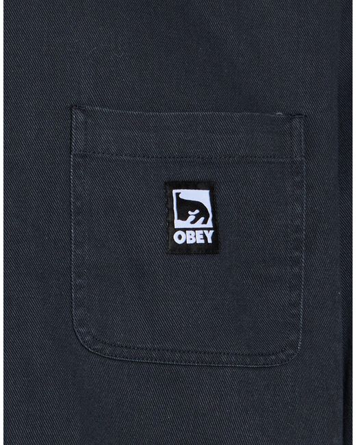 Obey Blue Jacket for men