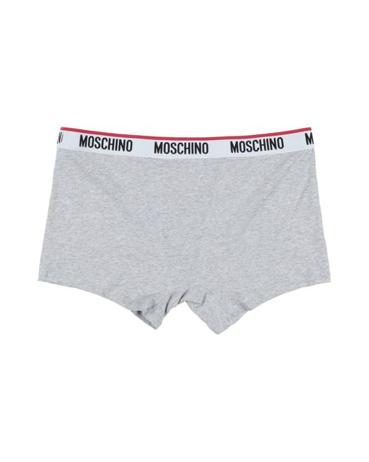 Moschino Gray Boxer for men