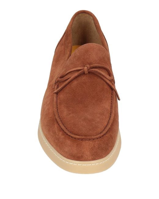 Doucal's Natural Light Loafers Leather for men