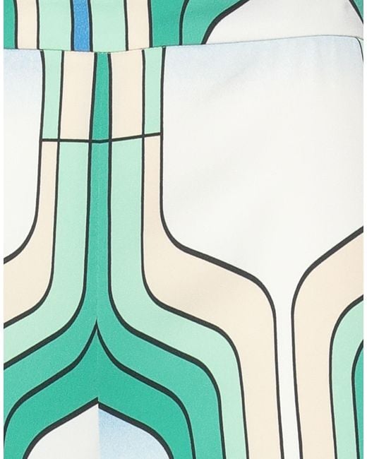 Marella Green Pants Polyester