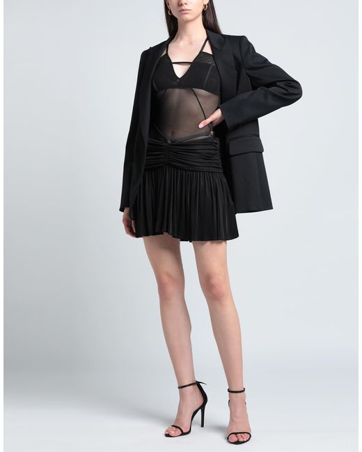 Versace Black Mini Skirt