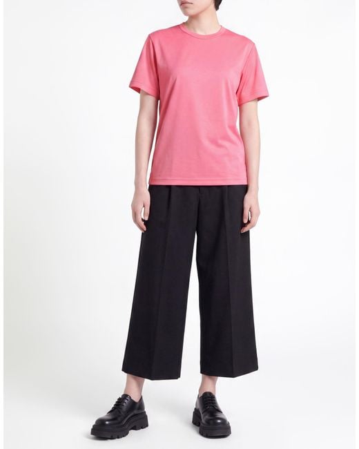Comme des Garçons Pink T-Shirt Polyester