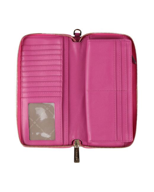 MICHAEL Michael Kors Pink Fuchsia Wallet Leather