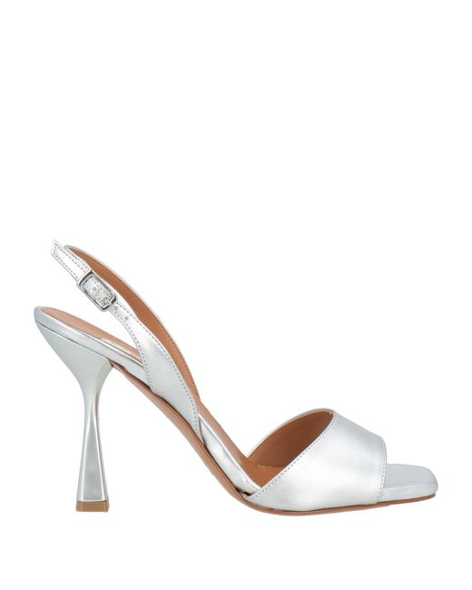 Albano White Sandals