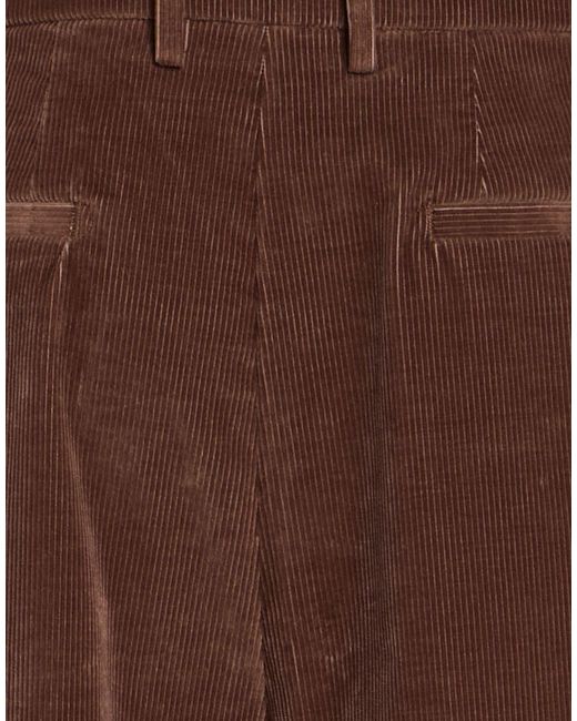 Dondup Brown Pants Cotton, Elastane
