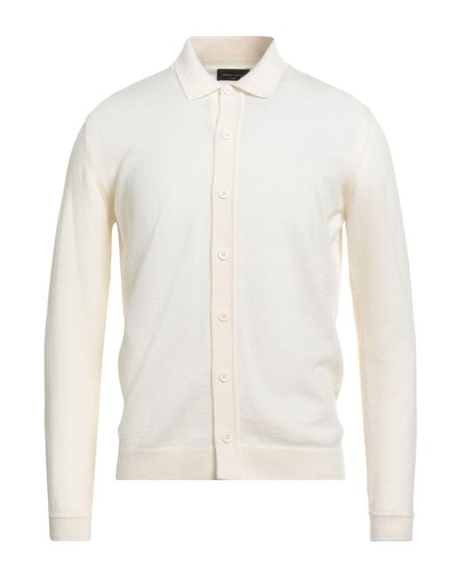 Camisa Roberto Collina de hombre de color White