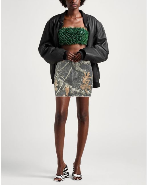 Guess Gray Denim Skirts