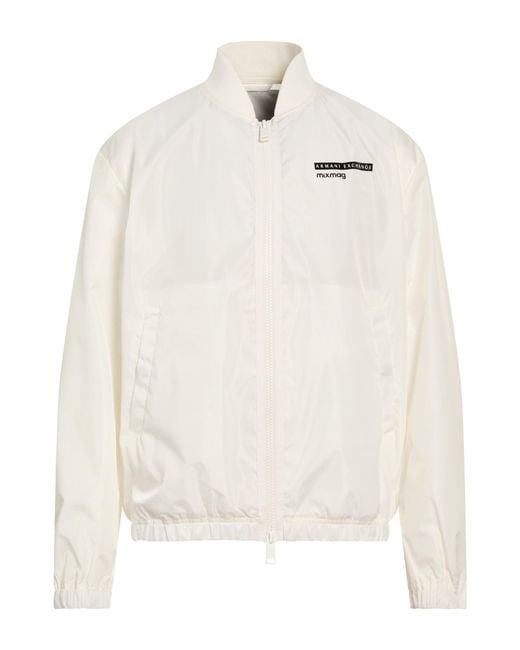 ARMANI EXCHANGE White Jacket for men