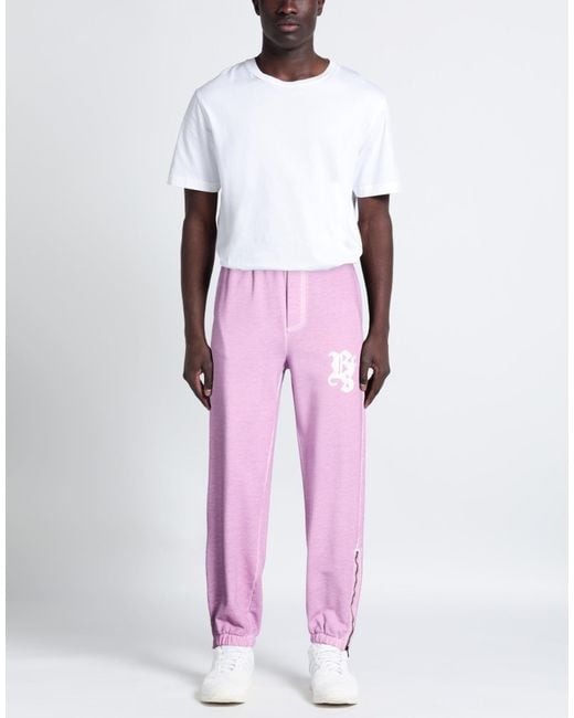 Backsideclub Pink Pants for men