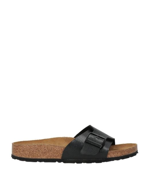 Birkenstock Black Sandals Leather