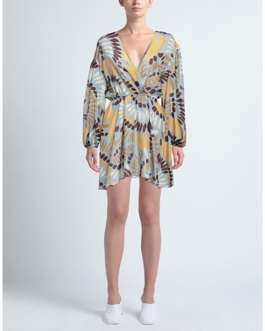 Jucca Gray Mini Dress