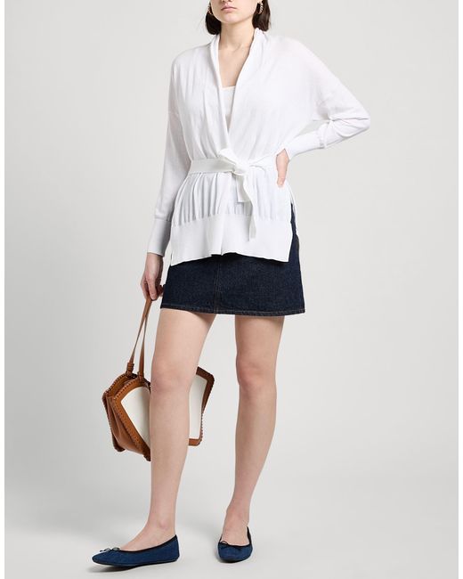 Alpha Studio White Cardigan