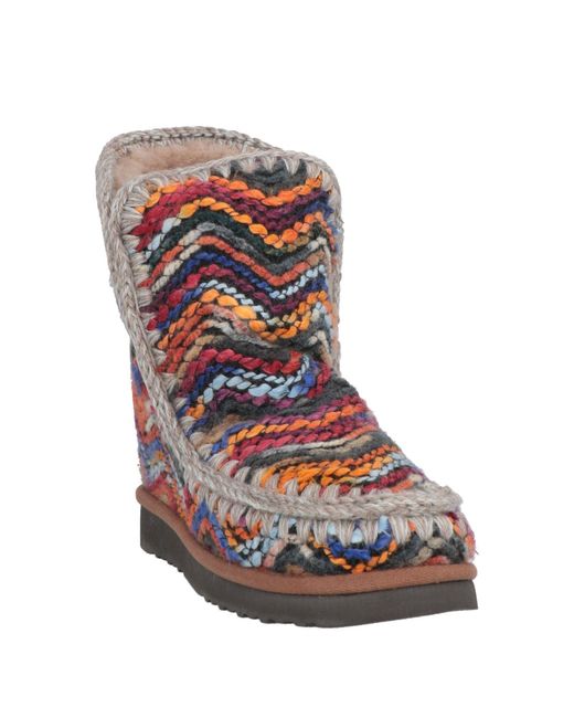 Mou Brown Ankle Boots