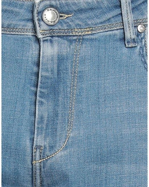 RE_HASH Blue Jeans Cotton, Elastane for men