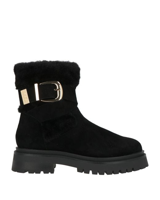 Steve Madden Black Ankle Boots