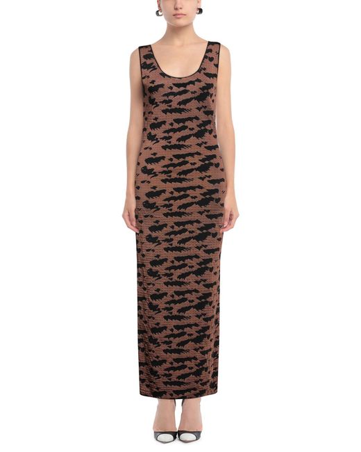 Nanushka Brown Maxi Dress
