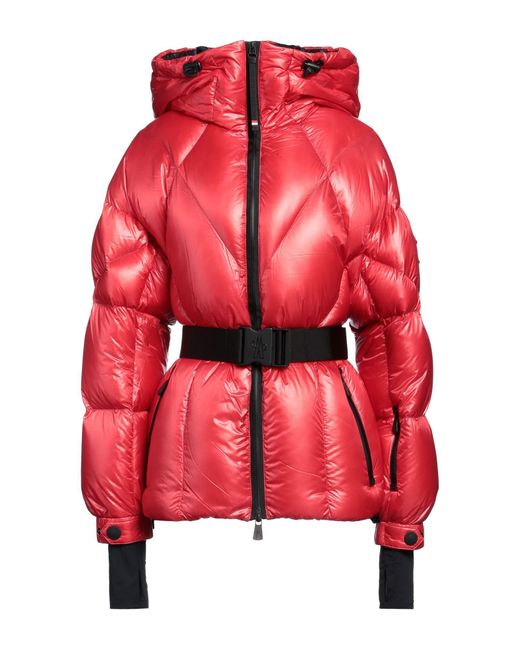 3 MONCLER GRENOBLE Red Puffer