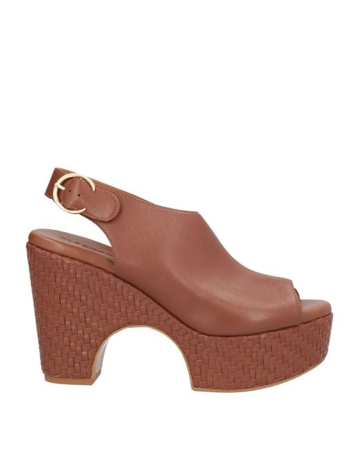 Robert Clergerie Brown Sandals Leather