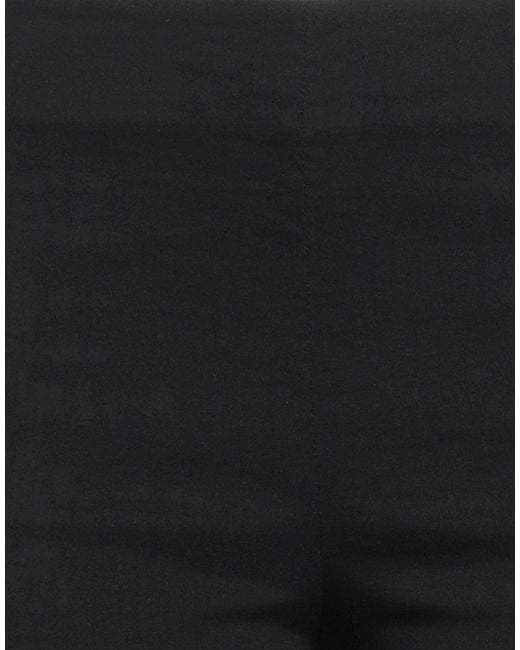 Malloni Black Pants Linen, Cotton, Polyamide, Elastane