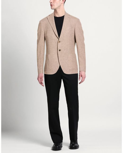 Paoloni Natural Blazers for men