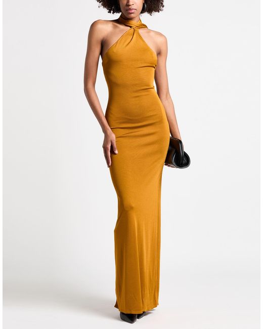 Galvan Metallic Maxi Dresses