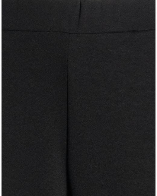 EA7 Black Pants Viscose, Polyester, Elastane