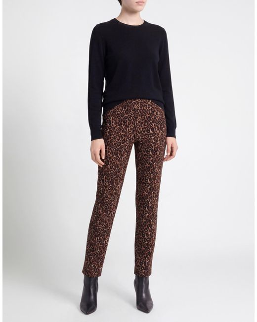 Joseph Ribkoff Brown Camel Pants Polyester, Elastane