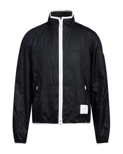 Thom Browne Black Jacket Nylon for men