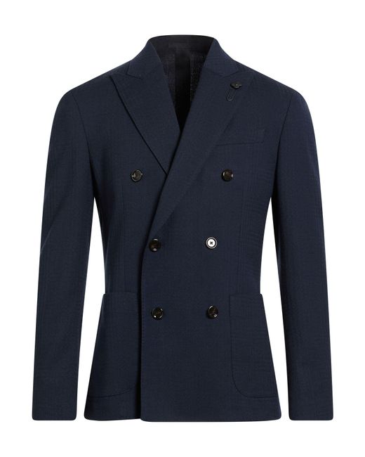 Burberry Blue Blazers for men