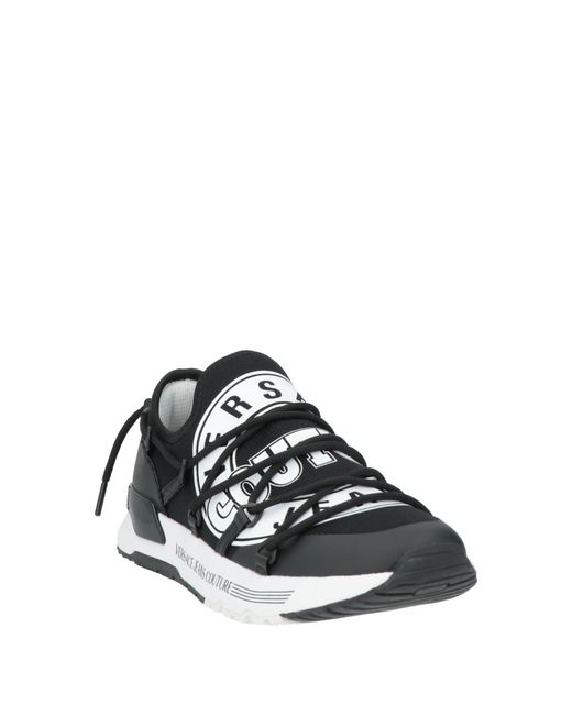 Versace Jeans Couture Black Trainers for men