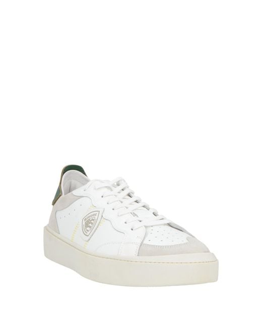 Blauer White Trainers for men