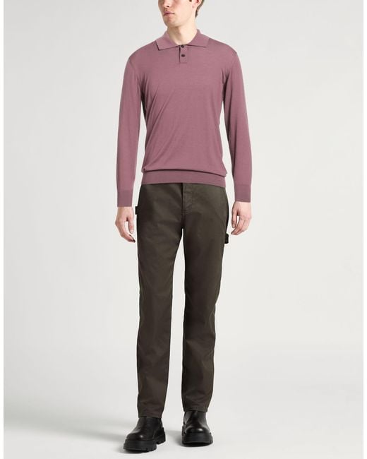Pullover Roberto Collina en coloris Purple