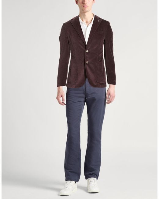 L.b.m. 1911 Brown Blazers for men