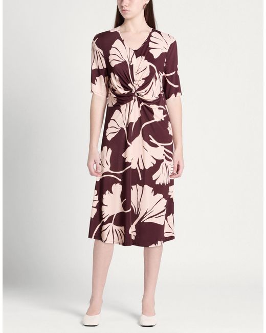 1 One Red Midi Dresses