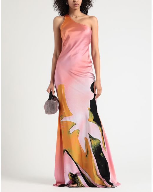 Louisa Ballou Pink Maxi Dress