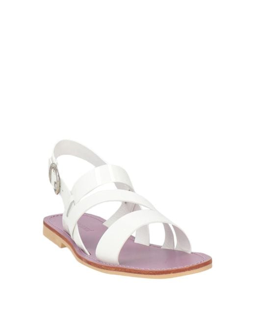 Sandali di Testoni in White